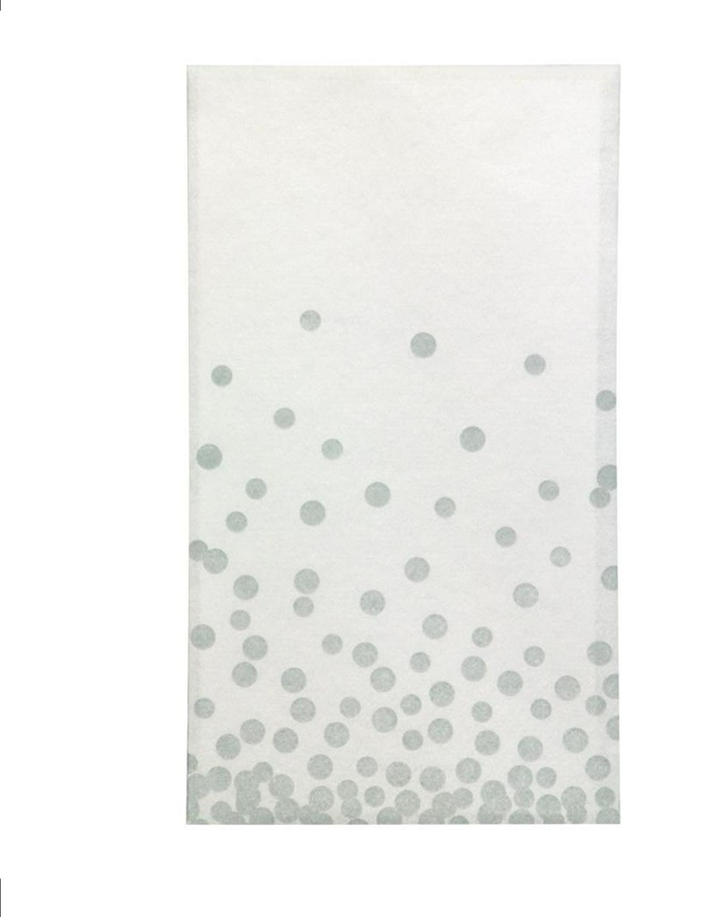 Airlaid Guest Towel  Silver Confetti Napkin (18 ct)