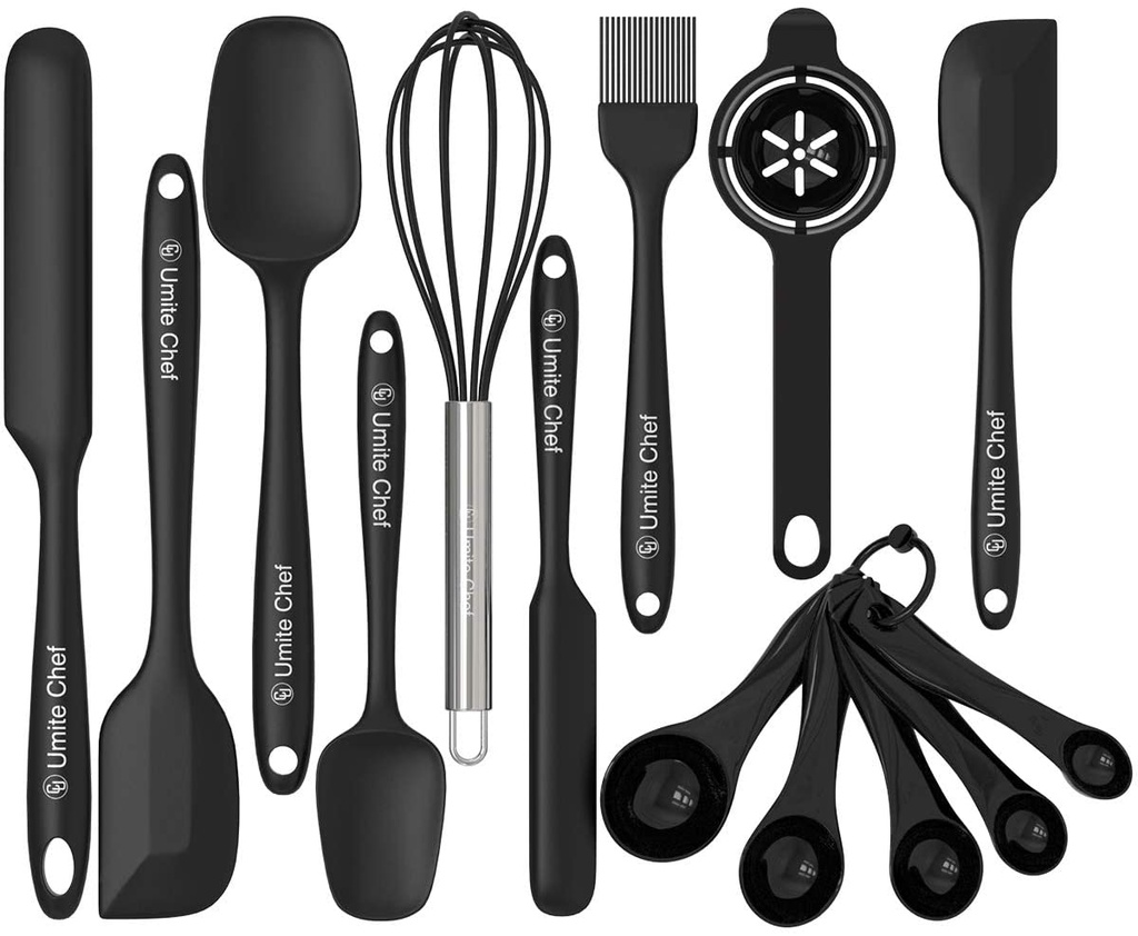 Silicone 14 Spatula Set - Heat Resistant