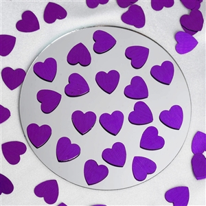 Purple Foil Confetti-