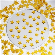 Gold Foil Confetti-Party Star Design