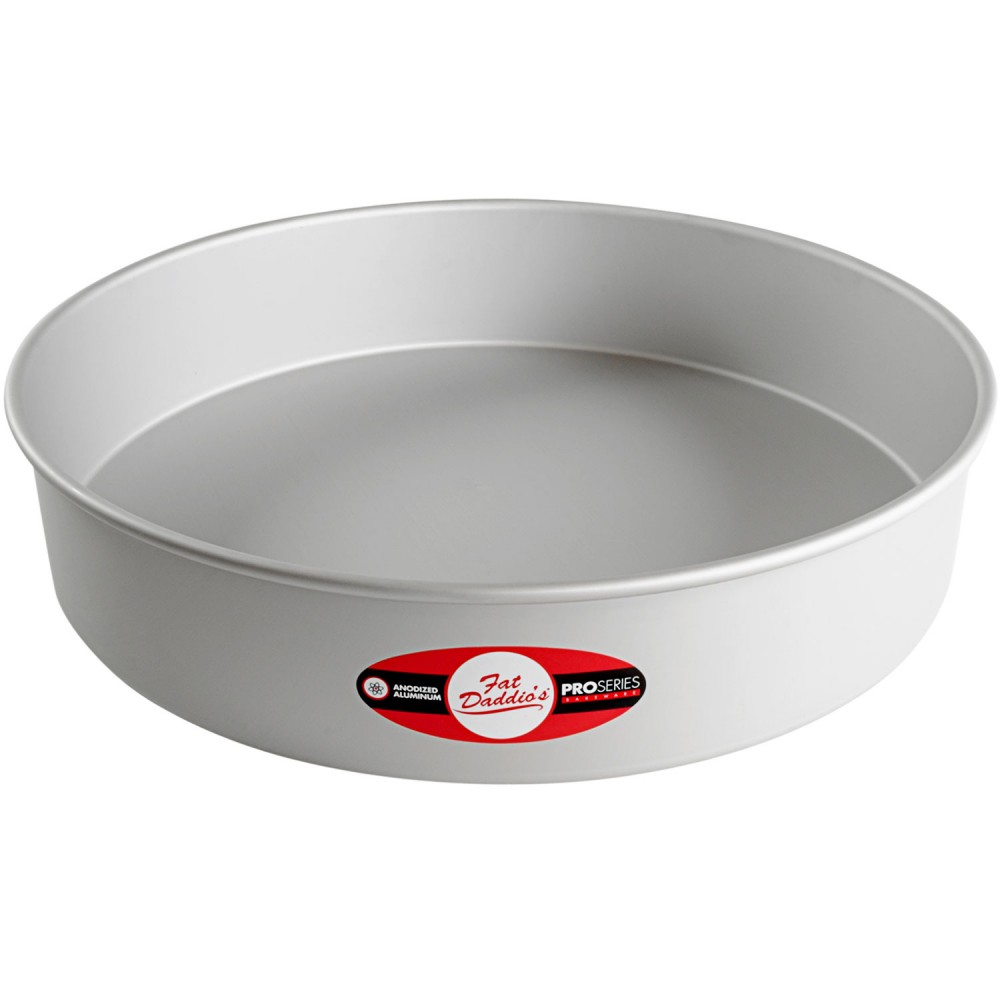 Round cake pan solid bottom 14"x3" PRD-143