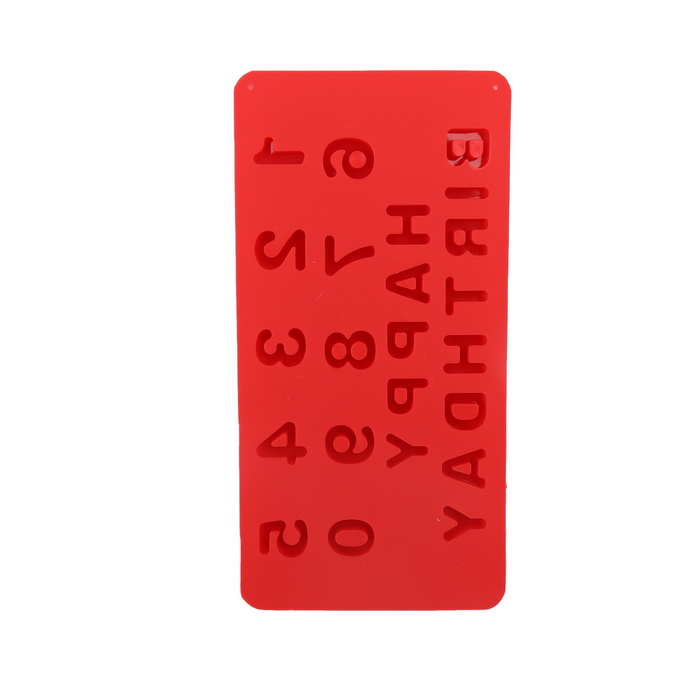Happy Birthday & Numbers Silicone Mold