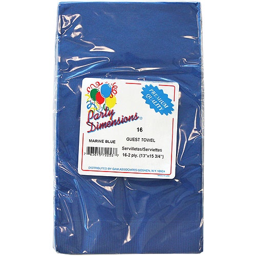 Blue Napkin - Guest Towel (16 ct)