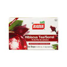 Hibiscus Tea Bag 25ct (00628) Badia