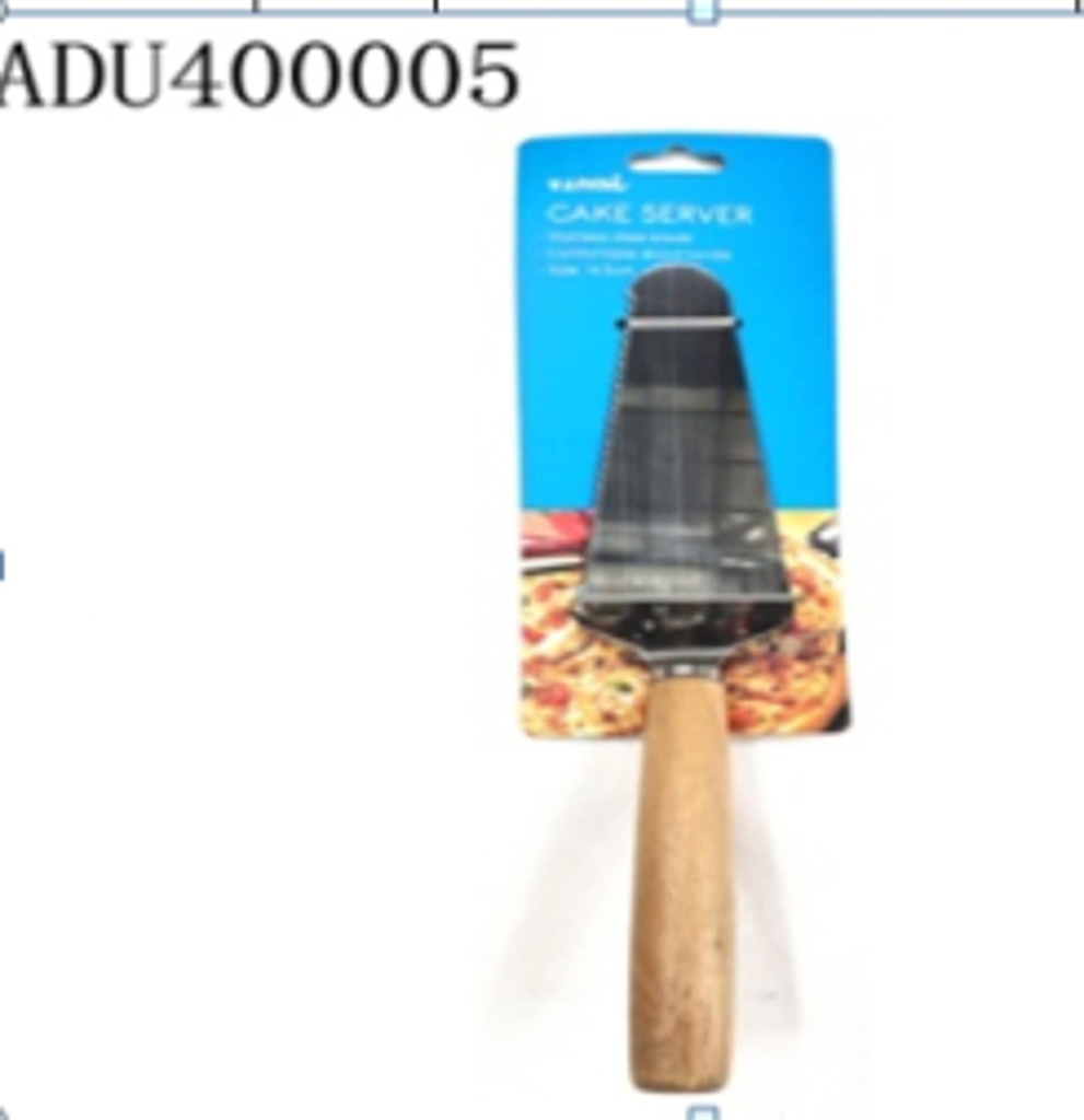CAKE SPATULA W/WOODEN HANDLE