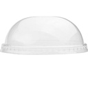 8 OZ PLASTIC DOME LID ICECREAM CUP CLEAR