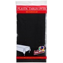54x108" Black Table Liner -  (1 ct)