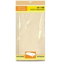 54x108" ivory Table Liner -  (1 ct)