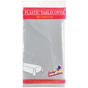 54x108" Silver Table Liner -  (1 ct)