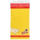 54x108" Sunshine Yellow Table Liner -  (1 ct)