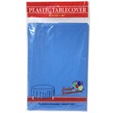 84" Medium Blue Table Liner - Round (1 ct)