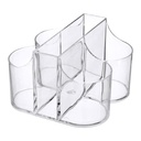 5 Compartment Clear Cutlery Caddy -  (1 ct)