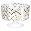 BOWL TRIFLE GOLD LATTICE SMALL