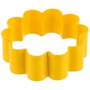 YELLOW 3IN METAL FLOWER CUTTER 2308-1306