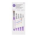 5PC DECORATING BRUSH SET 1907-1352