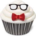 CUPCAKE DEC KIT GLASSES 48CT 415-2327