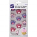 CROWN W HEART ROYAL DEC 710-6672