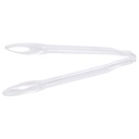12" Serving Tongs, Clear  (1 ct)
