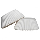 White Baking Cups (Pack of 75 Units)