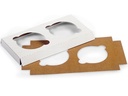 2 Cupcake Insert for Box 8X4 (200/Cs)