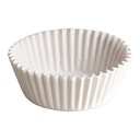 4" Bake Cups White