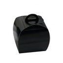 25 Pack | Black Cupcake Party Favor Boxes