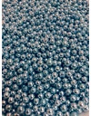 METALLIC DRAGEES 4MM BLUE 3.5oz
