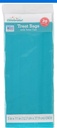 TEAL TREAT BAGS W/ TWIST TIES 20CT