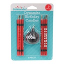 DYNAMITE BIRTHDAY CANDLES 7PC