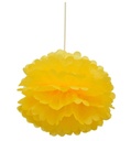2CT YELLOW POM POM 12"