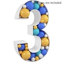 100CM NUMBER BOXES #3