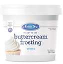 SATIN ICE WHITE RTU BUTTERCREAM FROSTING 3LB