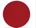 Cake Circle 12" RED