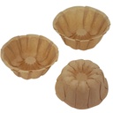 SMALL KRAFT BUNDT LINERS 50ct