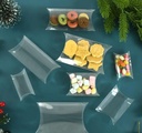 TRANSPARENT PILLOW SHAPE CANDY BOX 10PC