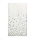 Airlaid Guest Towel  Silver Confetti Napkin (18 ct)