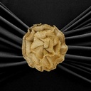 Natural Tone Jute Burlap Decoration-Floral