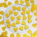 Gold Foil Confetti-Dreamy Metallic Foil Wedding Heart Design
