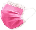 MASK 3 PLY PINK 50CT
