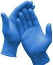 GL01 LG NITRILE GLOVE DARK BLUE 100CT