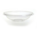 32 oz (Shallow) CLEAR Plastic Shallow Sabert Bowls 1 ct