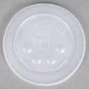 10-12 OZ PLASTIC LID PL12BLN WHITE 1000CT PLASTIFAR
