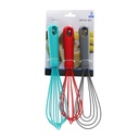 MAINSTAYS SILICONE WHISK SET 3CT MS81-020-100-16