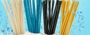 WRAPPED STRAWS BULK BLACK 500ct